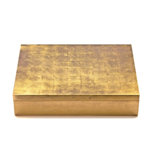 Grand Matbox Silver Leaf Gold - Posh Trading Company  - Interior furnishings london