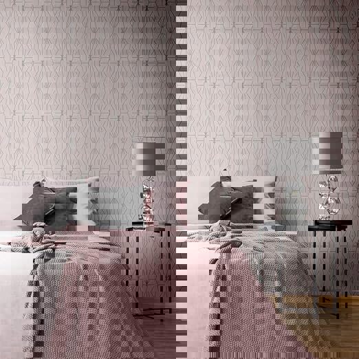 Darcy James Aspen Geometric Wallpaper Roll