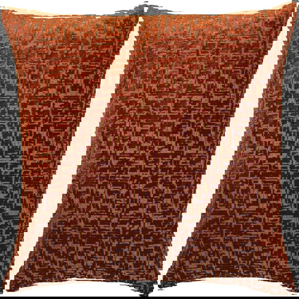 Paoletti Delphi Cushion Cover - Rust