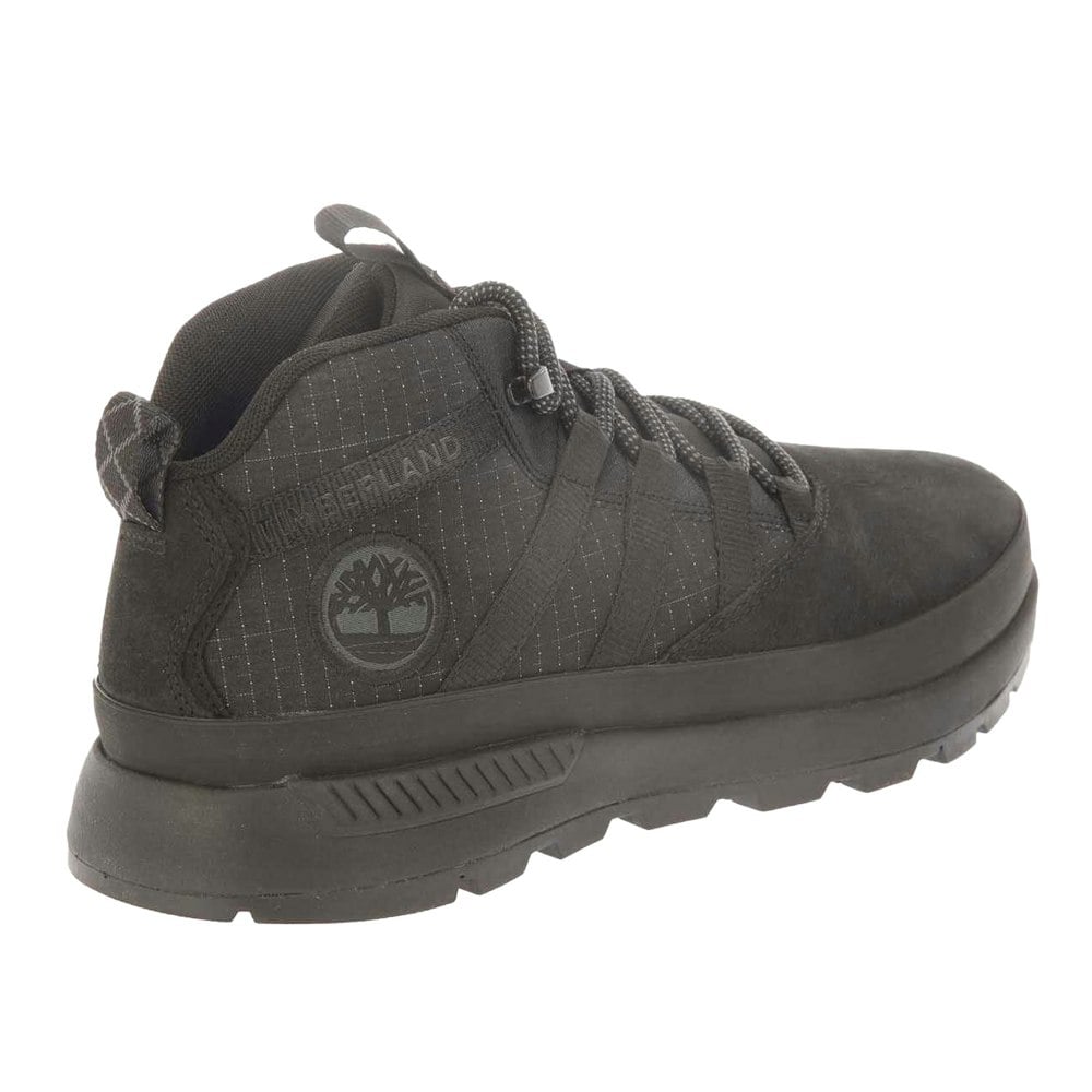 Timberland Mens Euro Trekker Lace Up Low Cut Walking Boots - Black