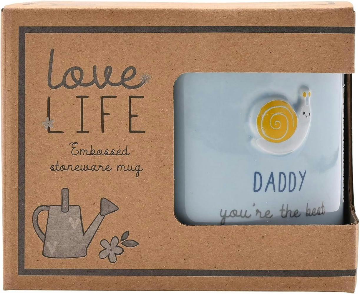 Diletto Gifts Celebrations - Love Life - 'Daddy' Father's Day/Birthday Celebration Ceramic Mug.