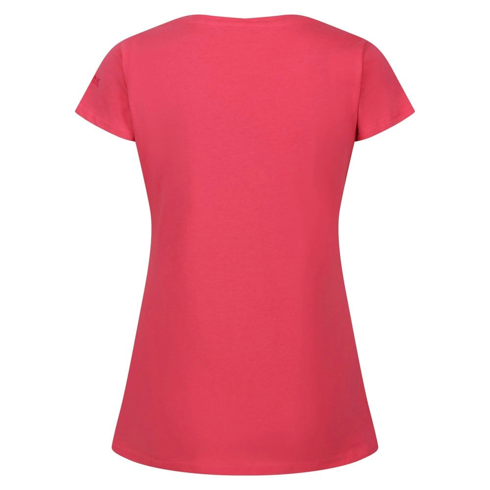 Regatta Women's Breezed III Flowers T-Shirt - Fruit Dove