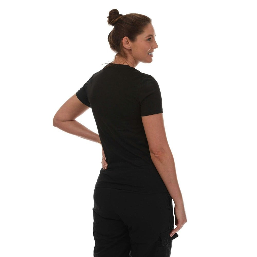 Adidas Womens Essentials Logo Slim T-Shirt - Black/White
