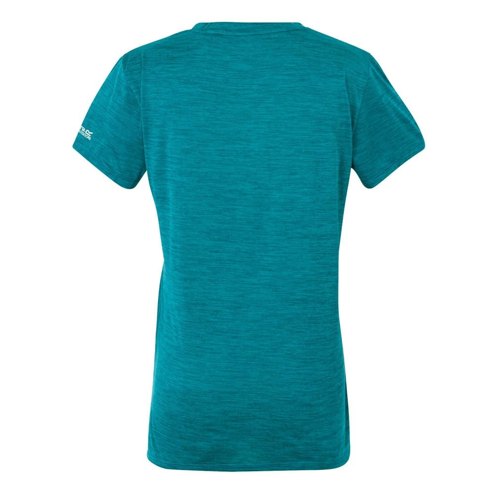 Regatta Womens/Ladies Fingal IX Live Free Be Wild Marl T-Shirt - Exotic Plume