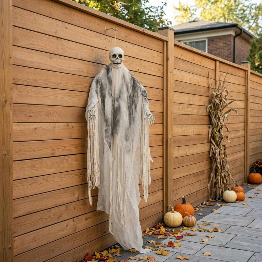 Garden Greatness 7ft Hanging Light-Up Mummy Ghoul