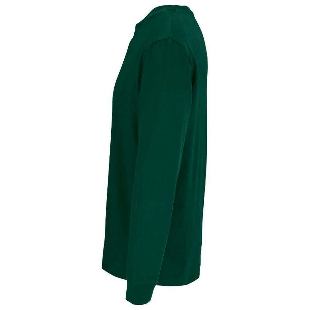 SOLS Unisex Adult Pioneer Organic Cotton Long-Sleeved T-Shirt - Green Empire