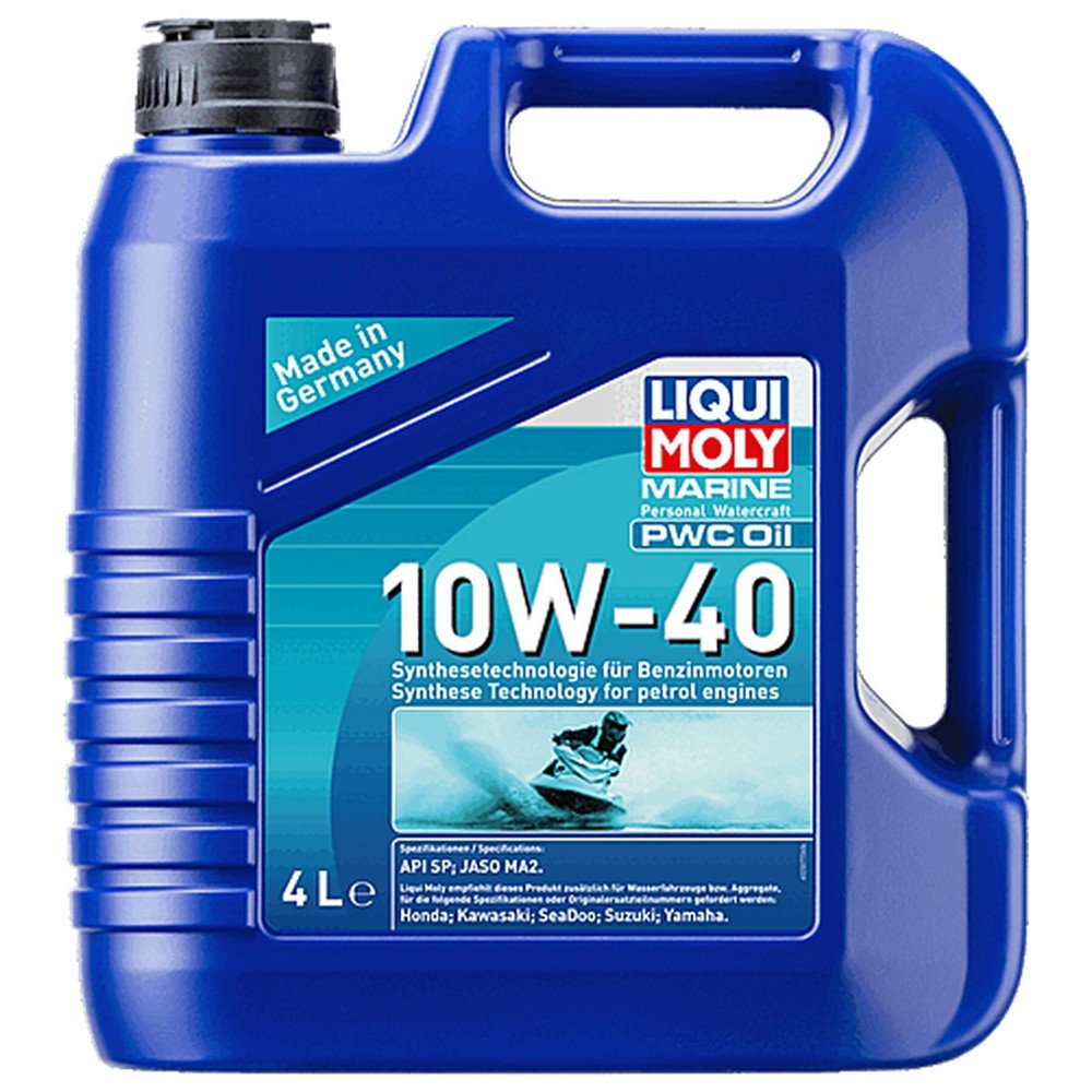 Liqui Moly Marine PWC Oil 10W-40 Fully Synthetic Engine Oil API SP, JASO MA2 1L - 4L