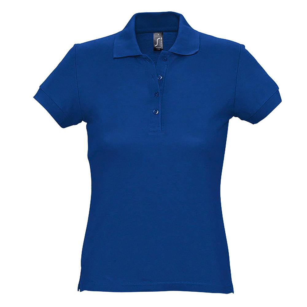 SOLS Womens/Ladies Passion Pique Short Sleeve Polo Shirt - Royal Blue - Royal Blue
