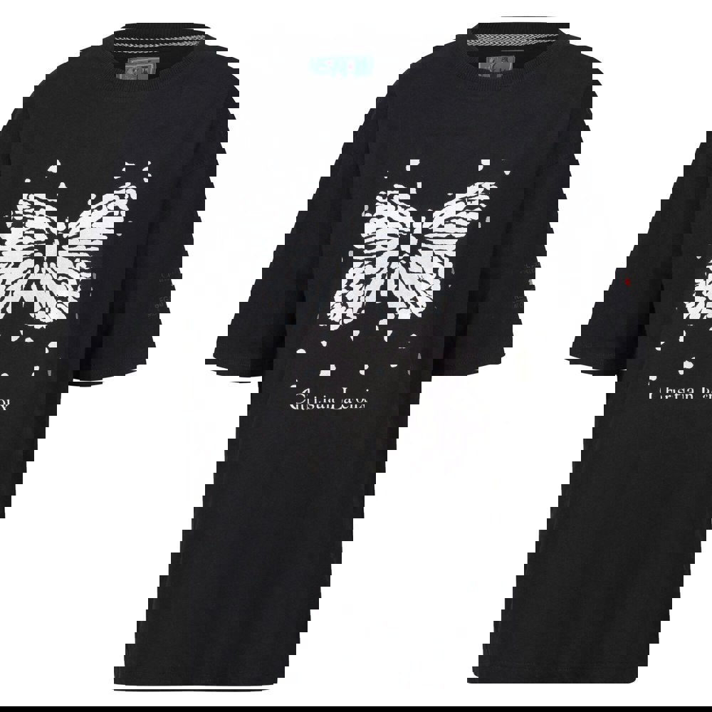 Regatta Womens/Ladies Christian Lacroix Bellegarde Butterfly T-Shirt - Black