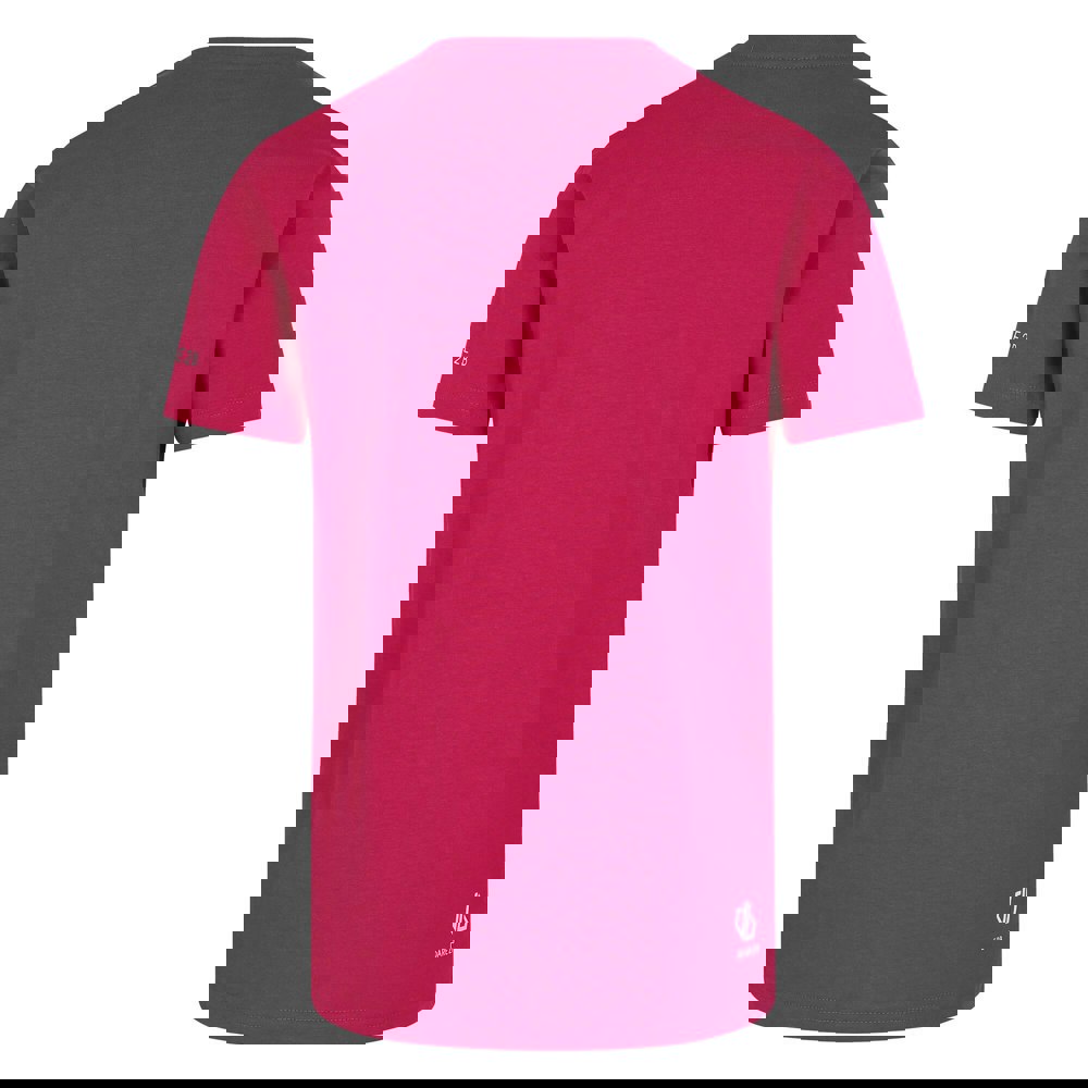 Dare 2B Childrens/Kids Trailblazer II Happy T-Shirt - Berry Pink