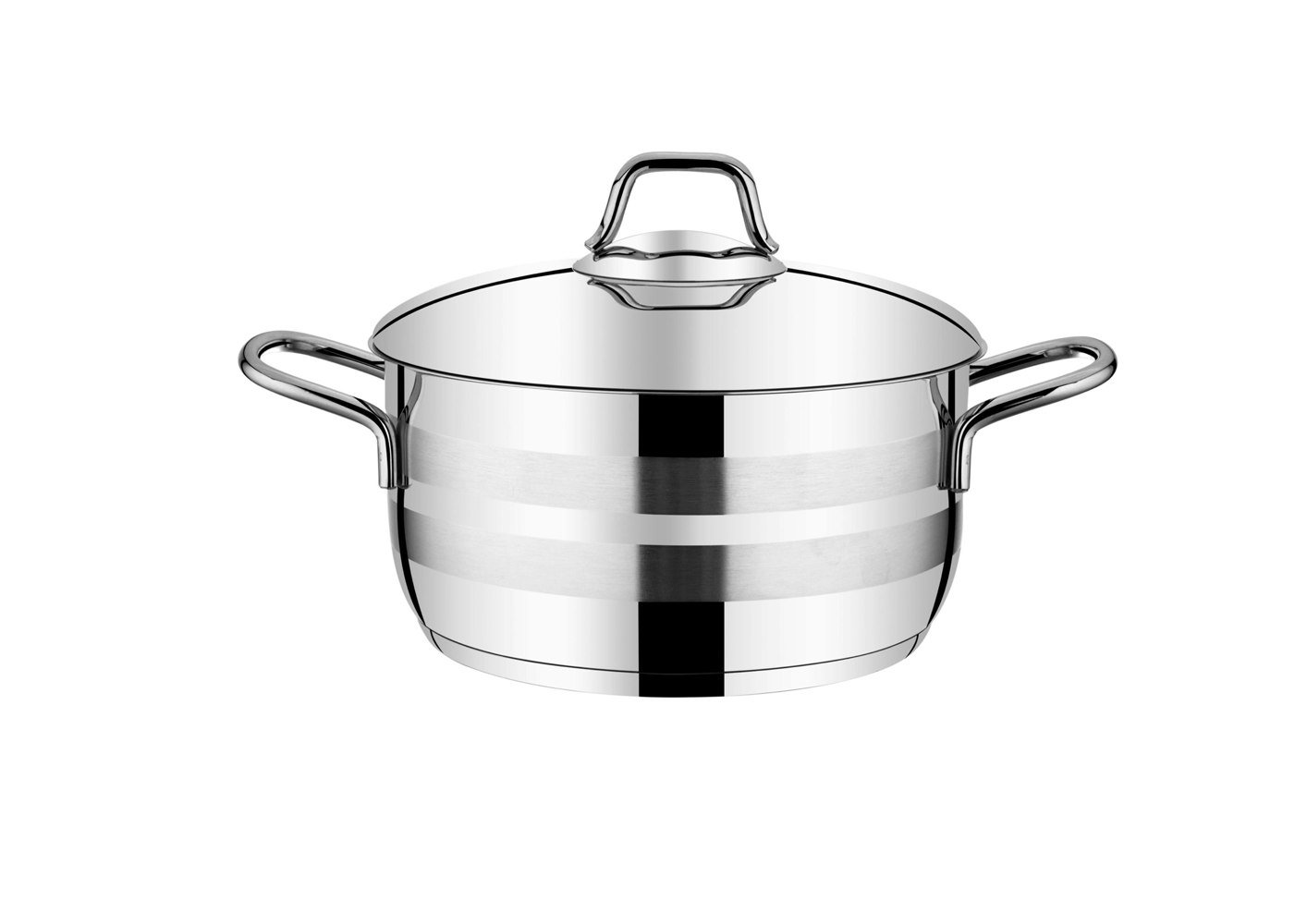 Rozi Asude Collection Stainless Steel Casserole