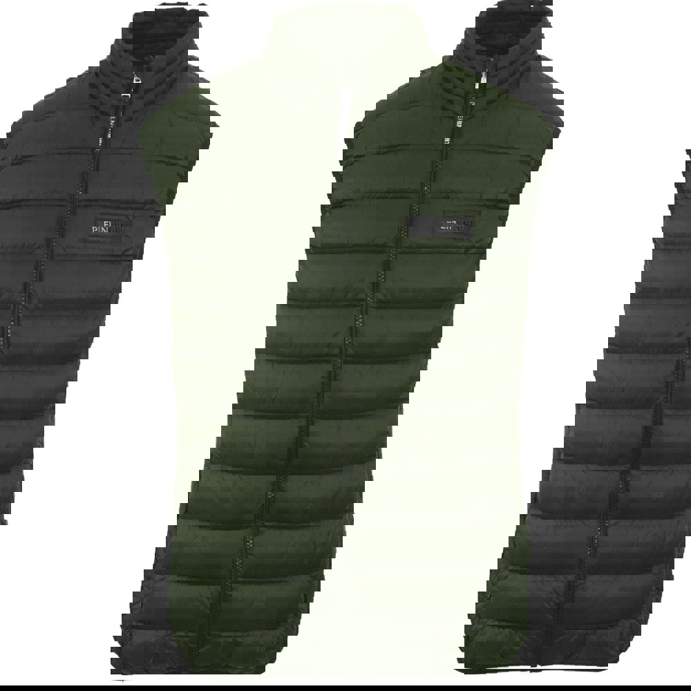 Plein Sport Patch Logo Green Gilet Jacket S