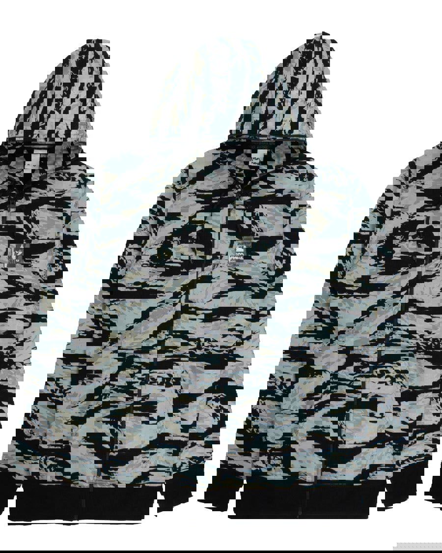Money All-Over Tiger Camo Hood Green Tiger Camo
