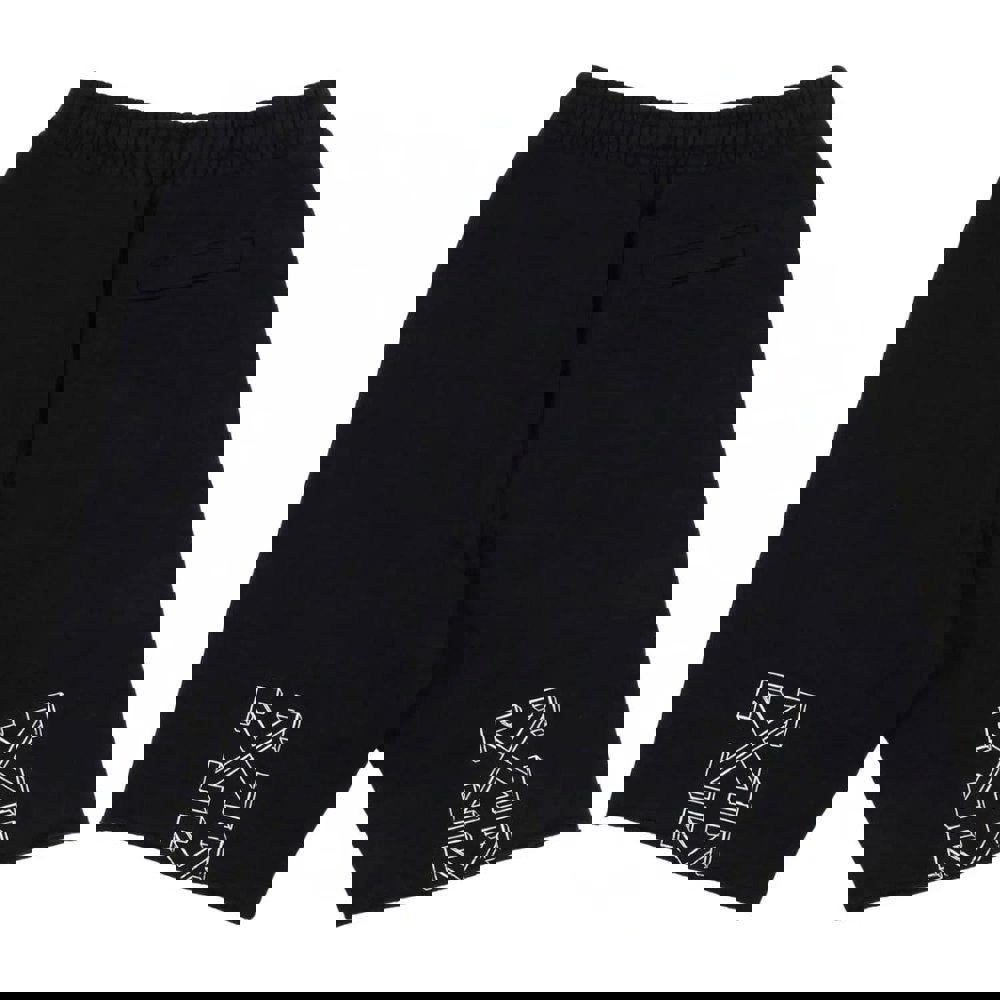 Off-White Outline Marker Arrow Black Sweat Shorts S