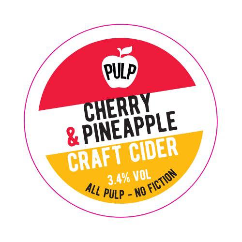 Celtic Marches PULP Cherry and Pineapple 3.4% 330ml Cans