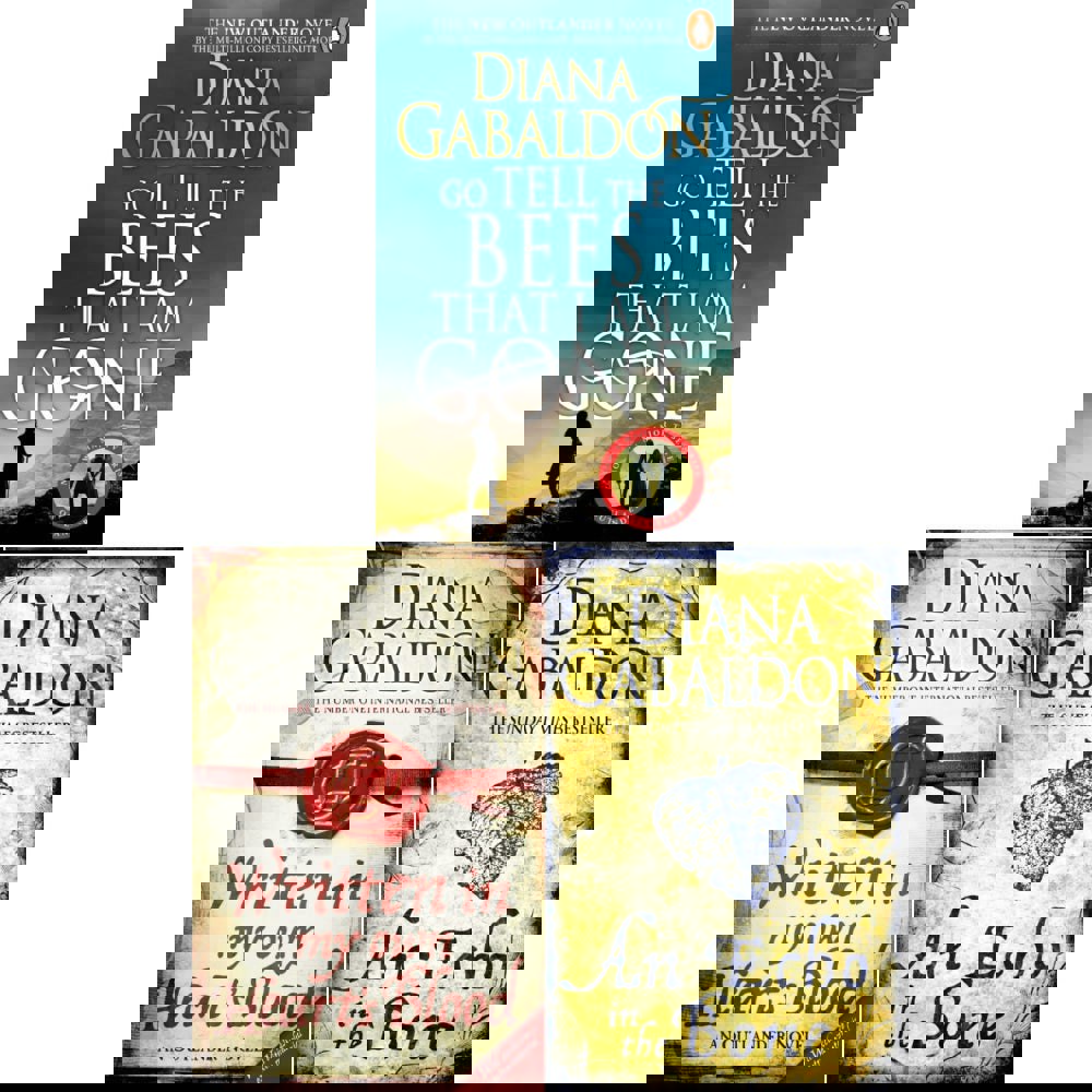 Orion Outlander Series 3 Books Set by Diana Gabaldon Go Tell the Bees that I am Gone