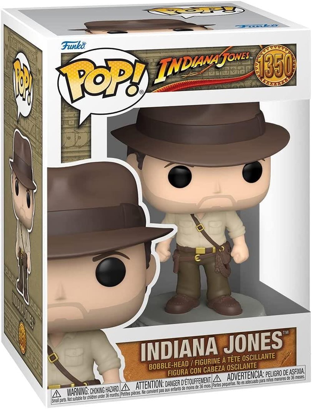 Funko Indiana Jones: Raiders of the Lost Ark - Indiana Jones POP! Vinyl Bobble-Head (1350)