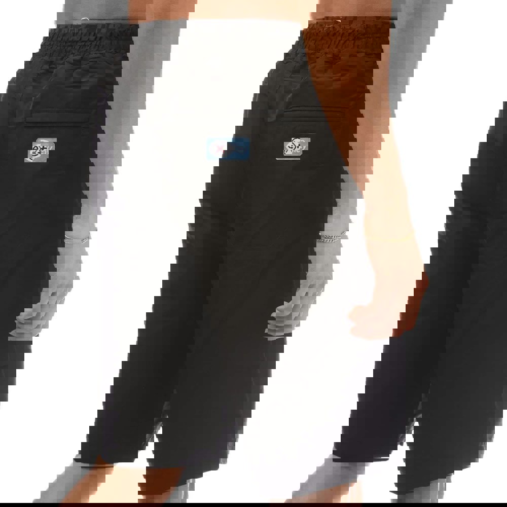 Heron Preston Mens Ex Ray Nylon Shorts - Black