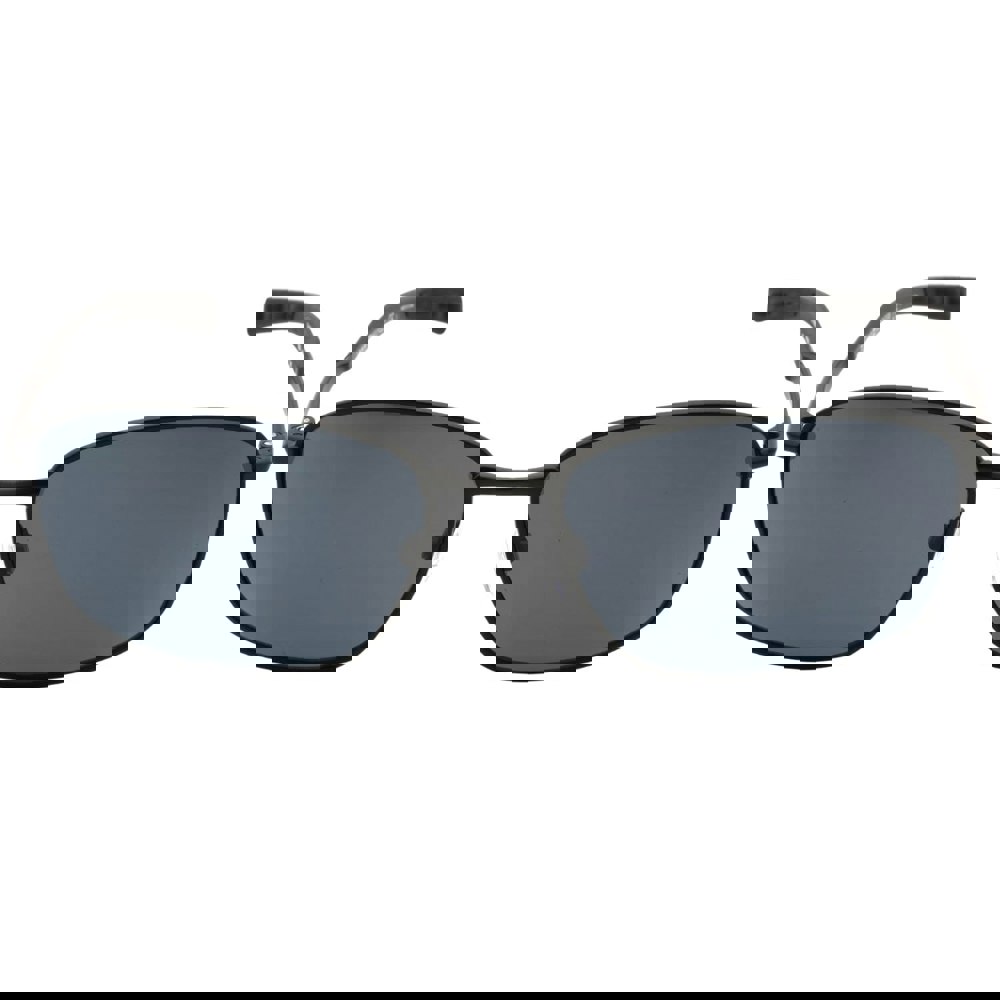 Tommy Hiliger Grey Lens Matte Black Sunglasses One Size