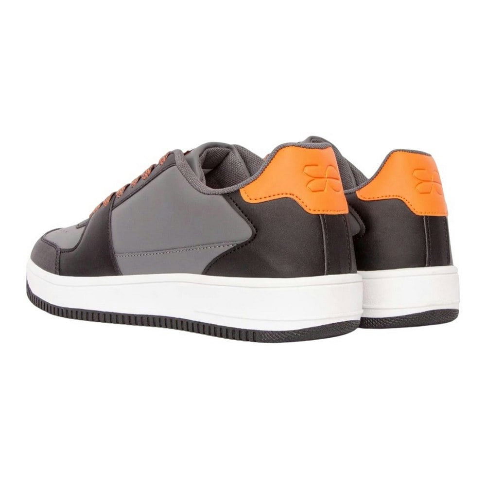 Crosshatch Mens Toribio Trainers - Black/Grey