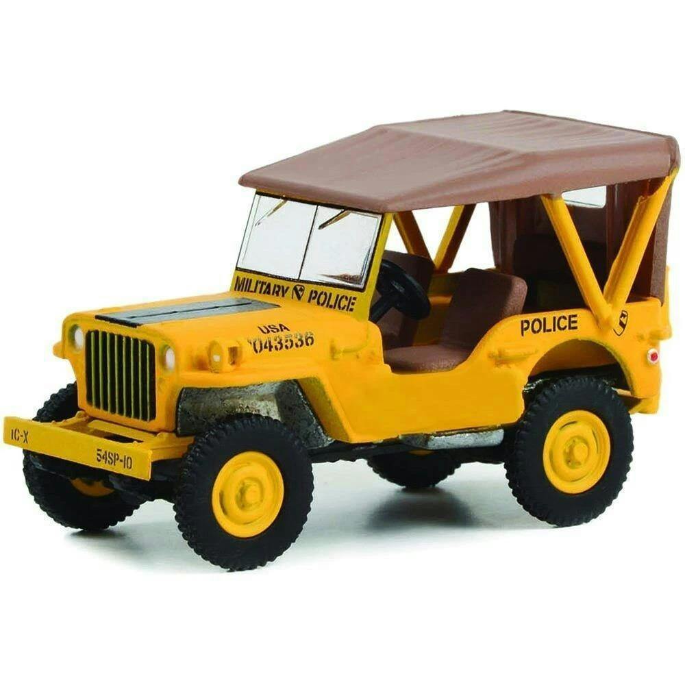 MCSlots 1949 Willys Jeep MB 545th MP Company Camp Drake Japan 1:64 Greenlight 61030C