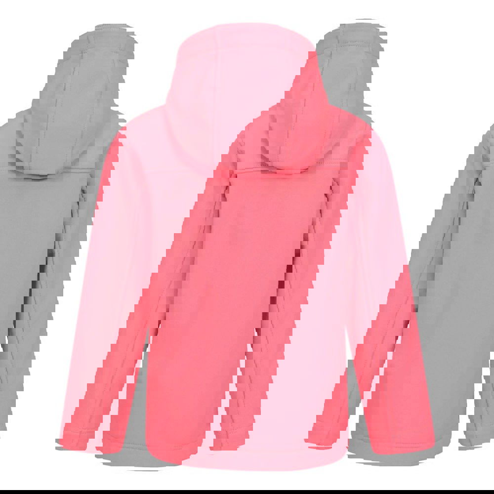Mountain Warehouse Childrens/Kids Exodus Water Resistant Soft Shell Jacket - Bubblegum Pink