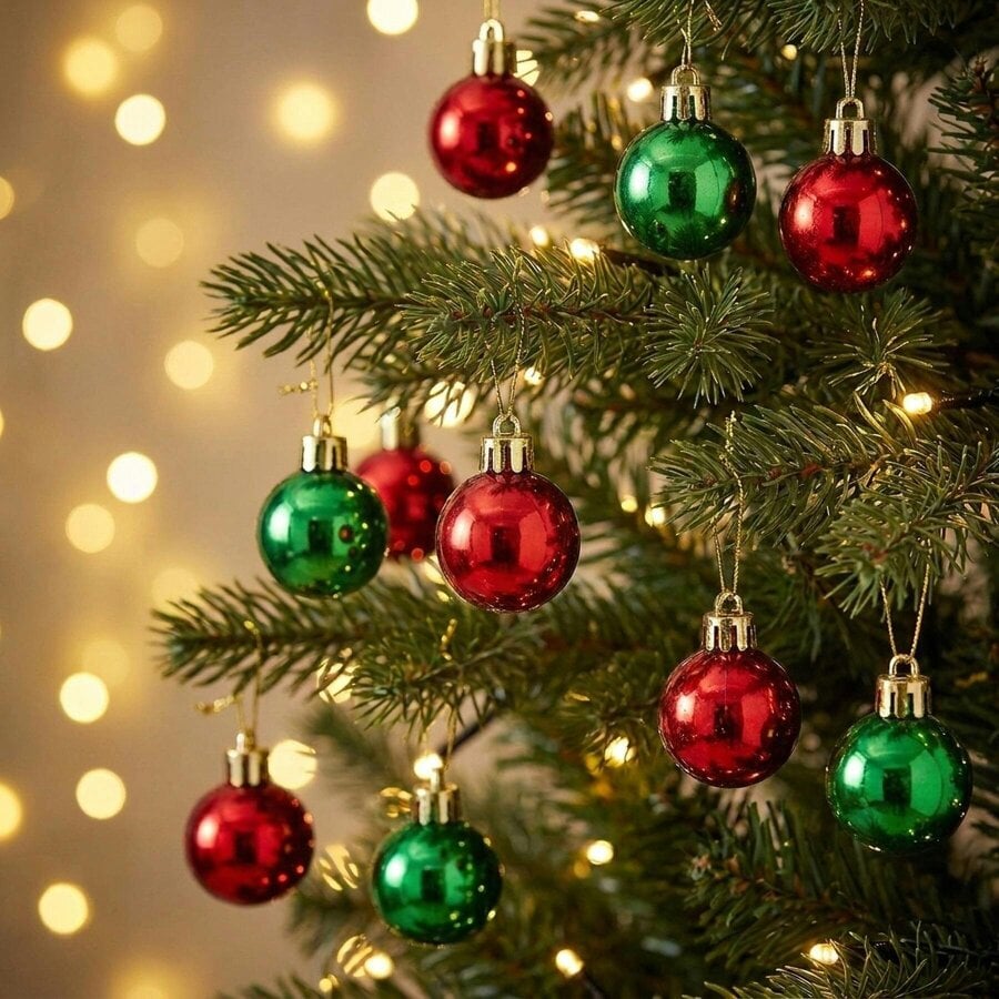 Garden Greatness Cosy Cottage Traditional Festive Baubles