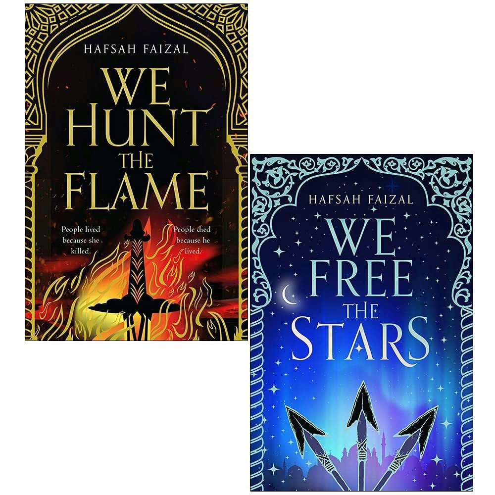 Sands of Arawiya Series 2 Book Set By Hafsah Faizal (We Hunt the Flame, We Free the Stars)