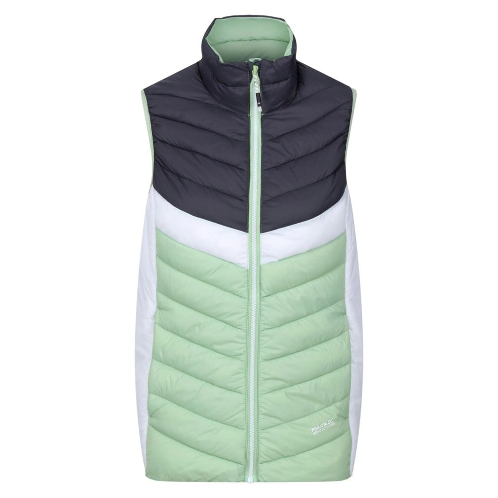 Regatta Women's Harrock II Baffled Gilet - Quiet Green/Seal Grey