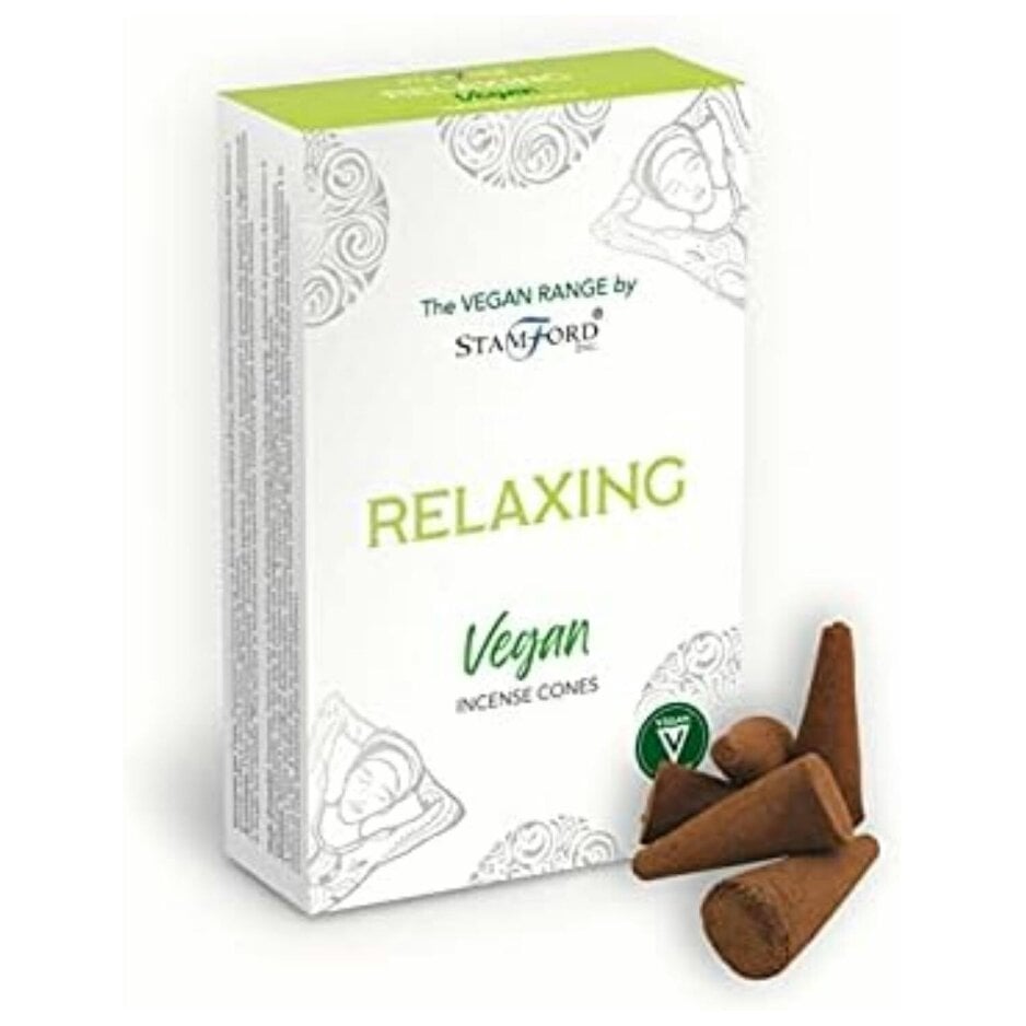 Stamford Vegan Aroma Incense Cones for Home Fragrance, 90 cones