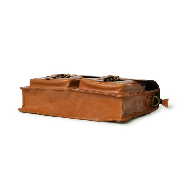 Madan Buffalo Leather Satchel Messenger Bag - DÖTCH CLUB