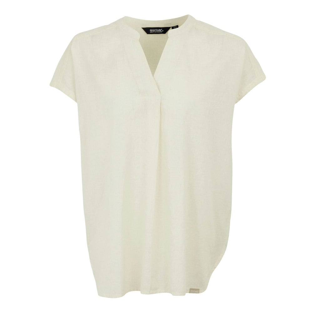 Regatta Womens Rianne V Neck Shirt - Light Vanilla