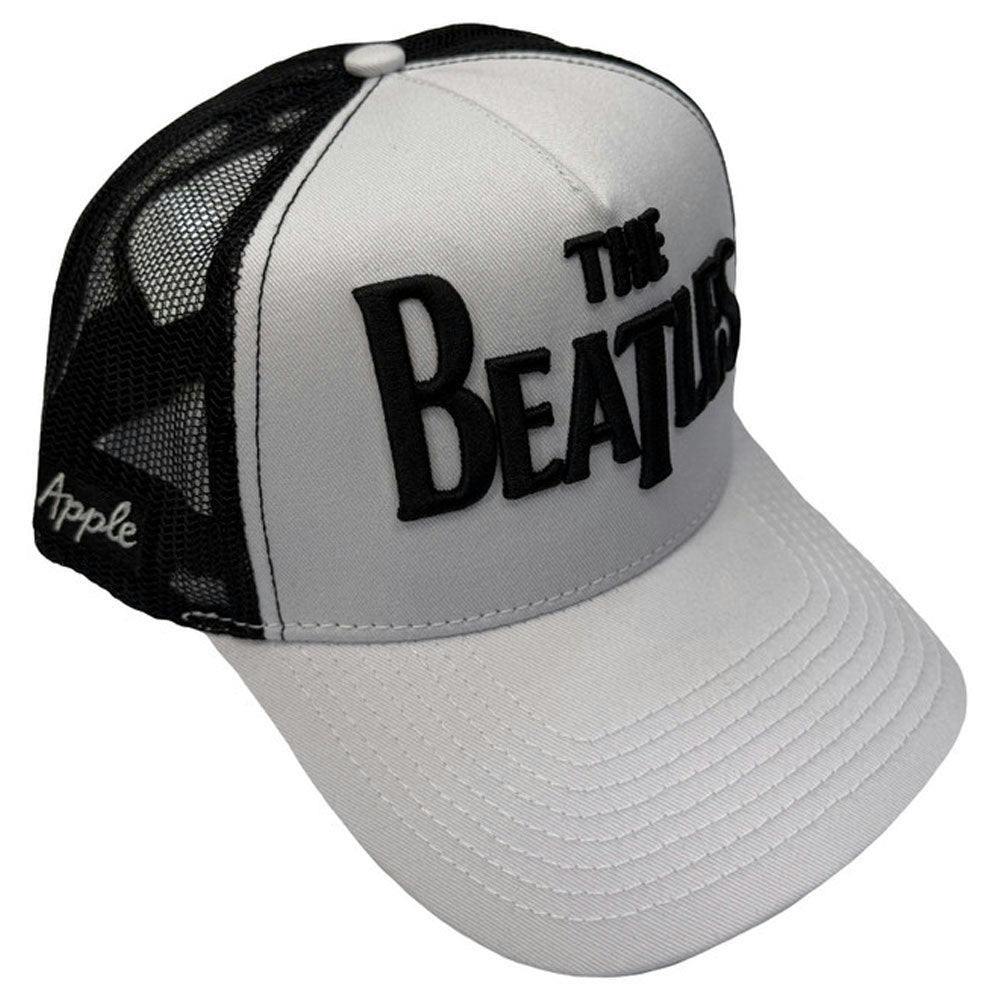 The Beatles Drop T Logo And Apple Trucker Cap