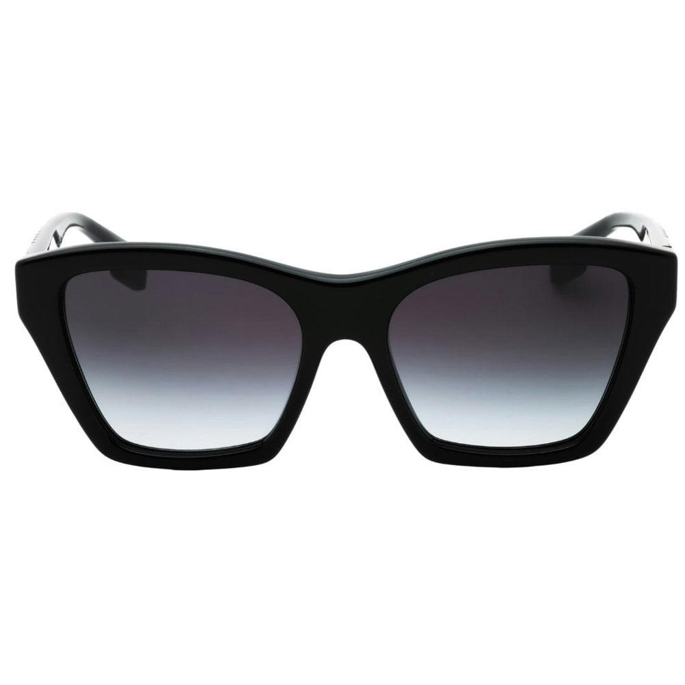 Burberry Dark Grey Lens Black Textured Sunglasses One Size