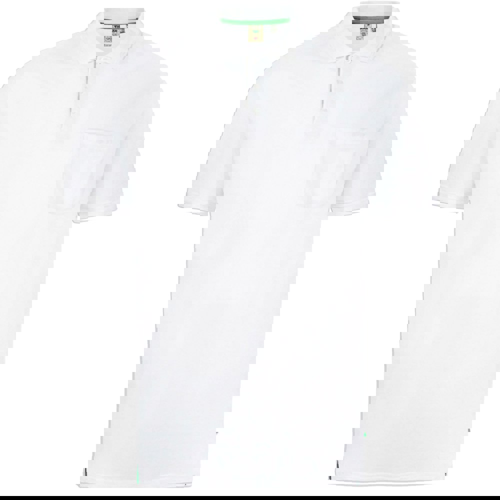 Duke Mens Grant Polo Shirt - White