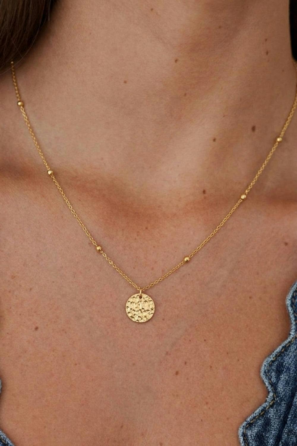 Serla 18K Gold Plated Pendant Necklace