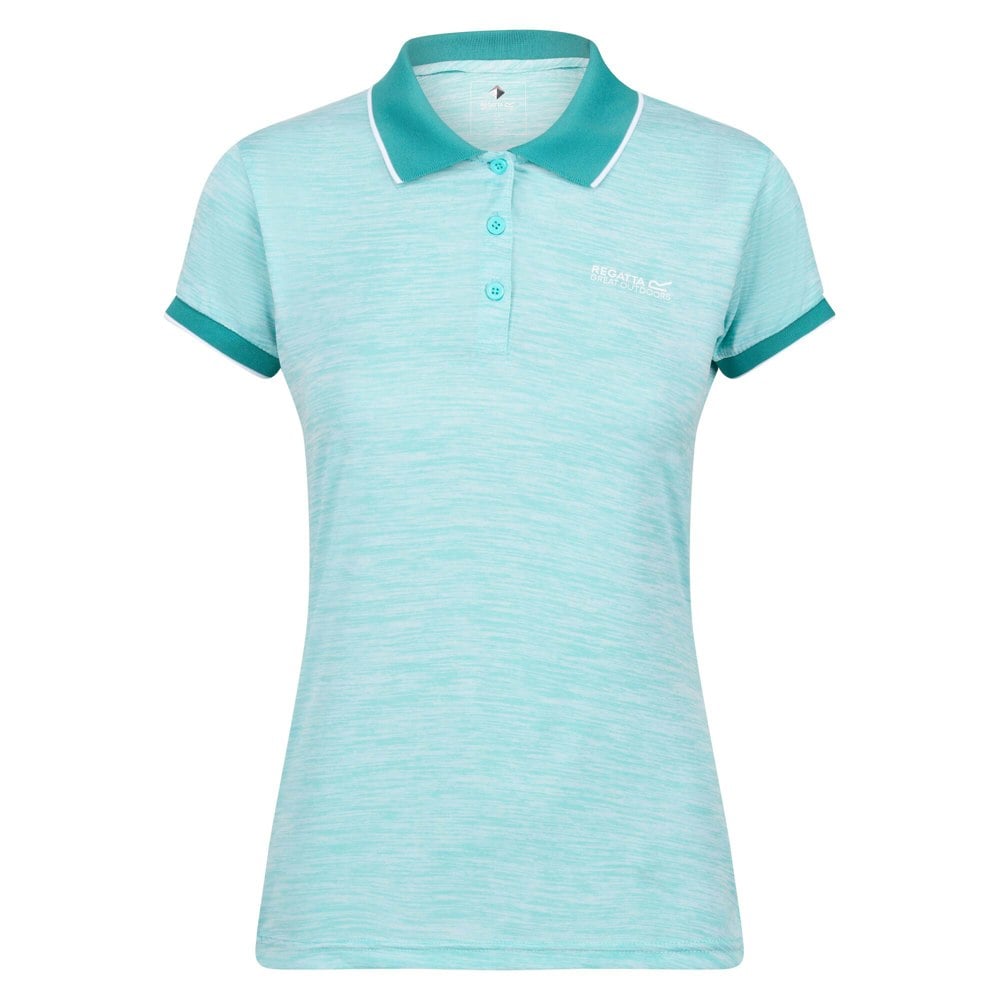 Regatta Womens Remex II Polo Neck T-Shirt - Amazonite