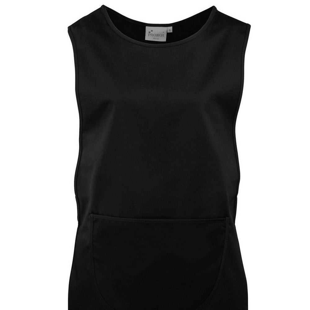 Premier Plain Pocket Tabard - Black