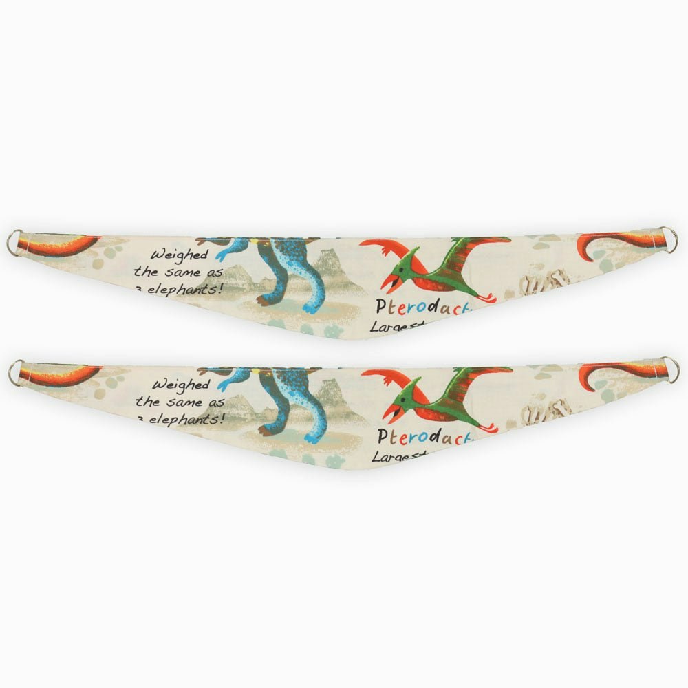 Dino Discovery Curtain Tiebacks - Happy Linen Company