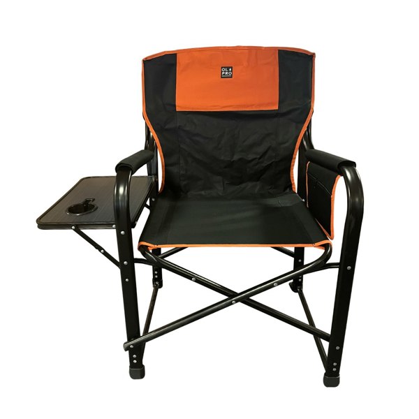 Directors Chair Orange & Black OLPRO