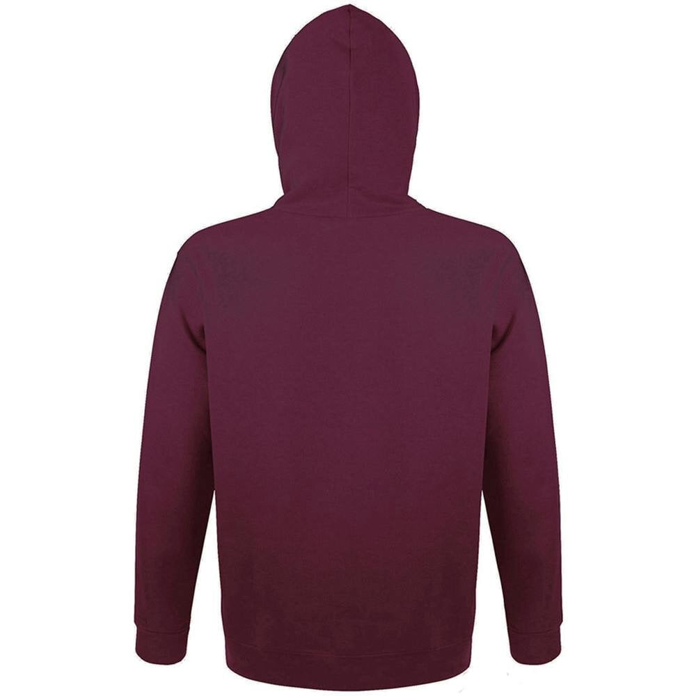SOLS Snake Unisex Hooded Sweatshirt / Hoodie - Burgundy