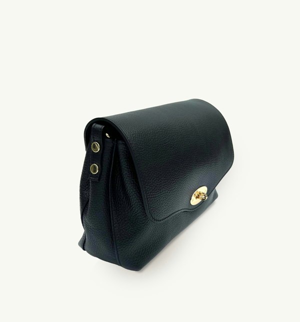 Apatchy London Black Maddie Maxi Bag