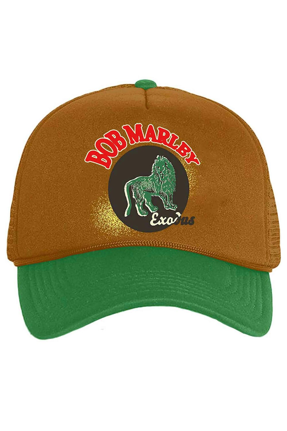 Bob Marley Exodus Lion Logo Trucker Cap
