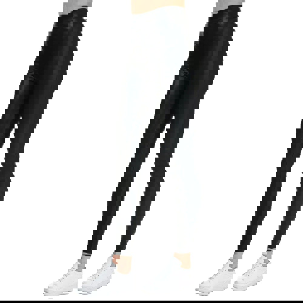 Only Womens/Ladies Cool Coated Leggings - Black