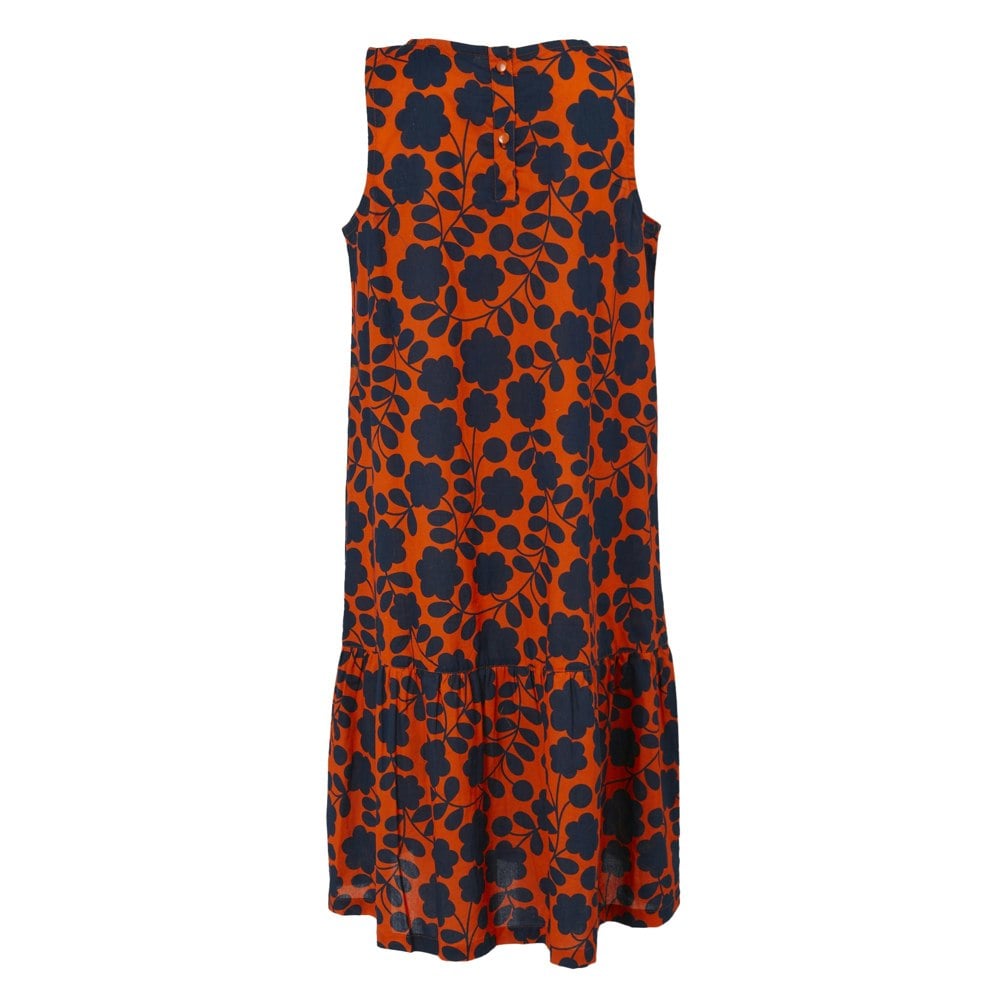 Regatta Women's Orla Kiely Passion Flower Midi Dress - Orange