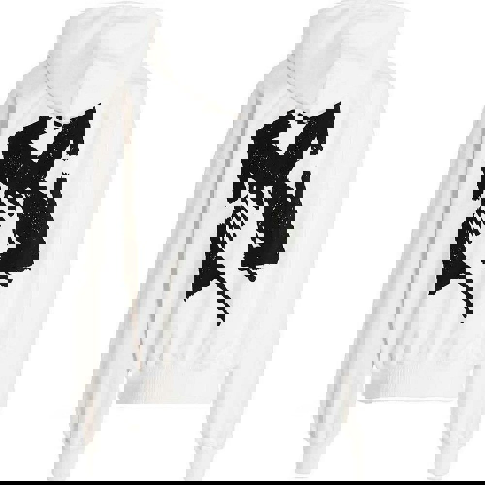 Off-White Hand Arrow Boxy Oversized Hoodie - White