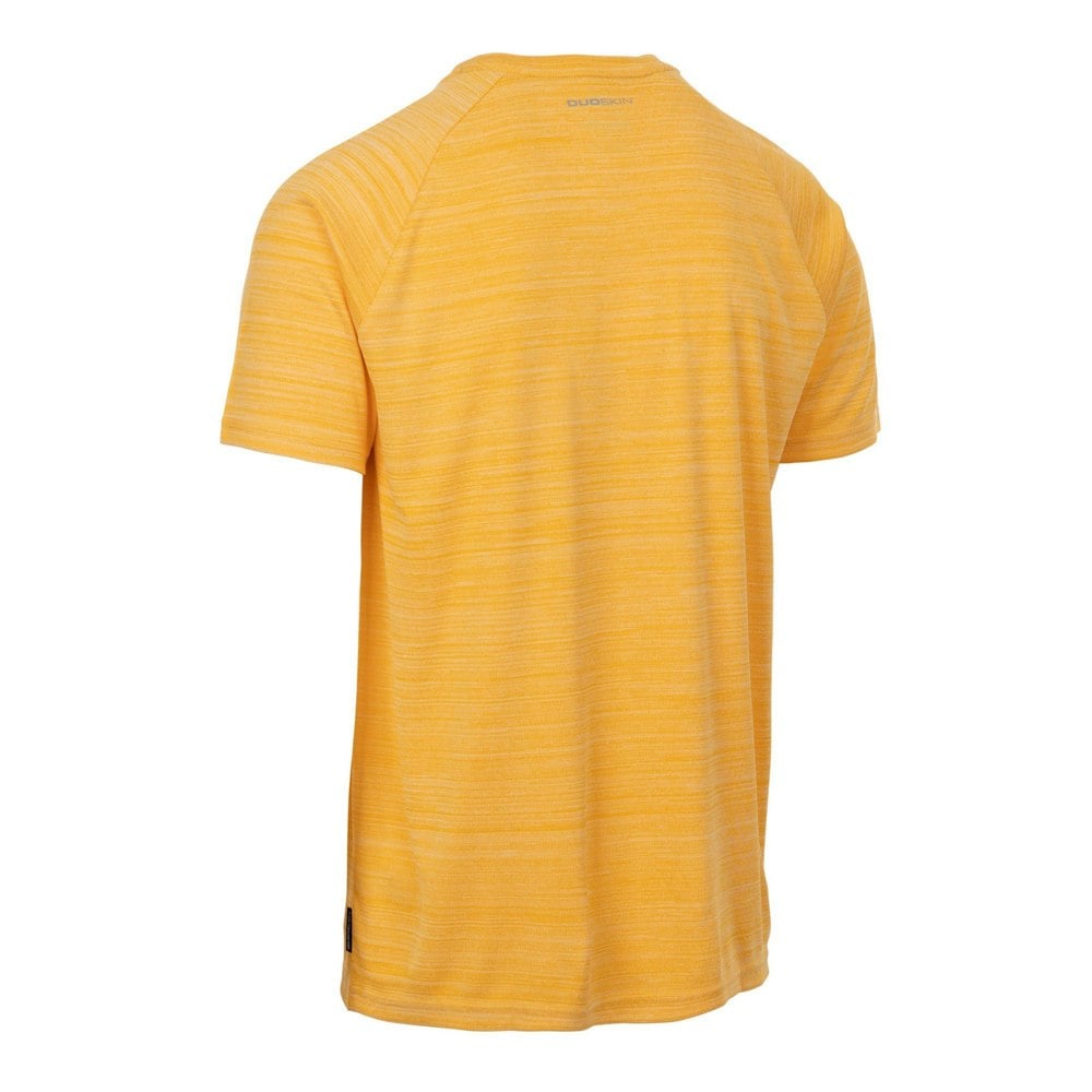 Trespass Mens Leecana TP75 T-Shirt - Pale Maize Marl