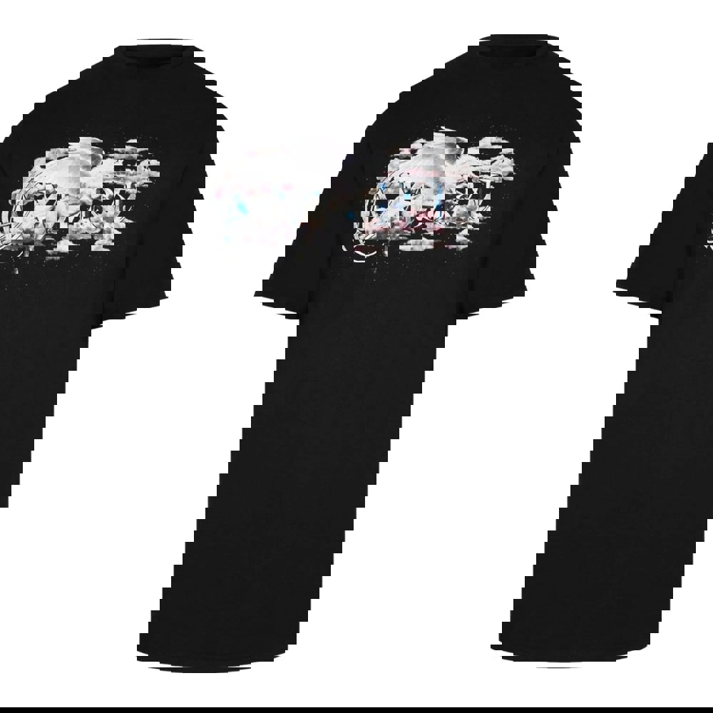Amiri Pegasus Script Logo Black T-Shirt S