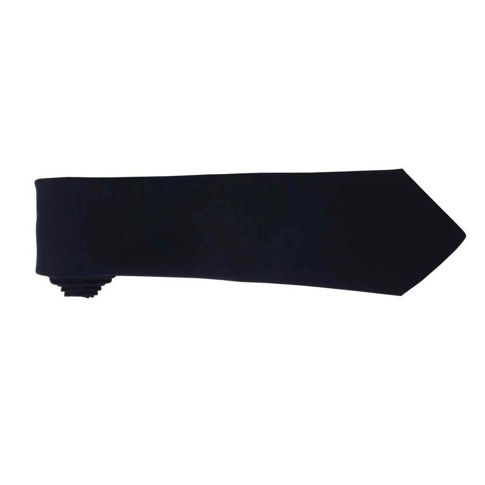 Premier Plain Polyester Tie - Navy