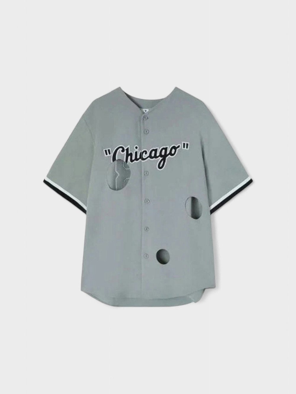 OFF - WHITE x MLB x Chicago WS Cut Out Shirt - Supplied FashionOff - White
